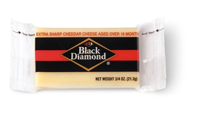 Black Diamond 100/0.75 OZ ONE-YEAR WHITE CHEDDAR PORTIONS