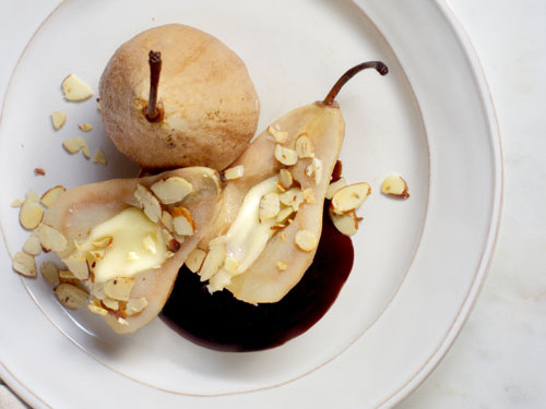BALSAMIC ROASTED PEARS STUFFED WITH PRÉSIDENT® DON BERNARDO® MANCHEGO ...