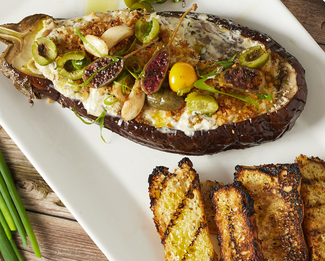 Galbani® Three Cheese Stuffed Eggplant Dip