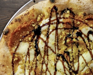 Pumpkin Walnut Pizza by Chef Billy Manzo
