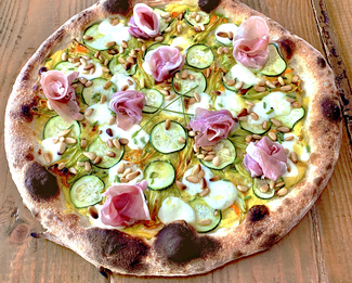 Summer Squash Pizza by Chef Lars Smith
