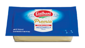Galbani 8/5 LB Premium WMLM Mozzarella LOAF
